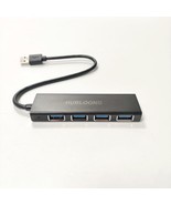 HUBLOONG USB Hubs 4 Ports USB 3.0 Hub Splitter with 5Gbps Data Transfer - $11.99