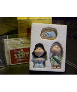 Hallmark Peanuts Gallery The Holy Family Figurine Charlie, Lucy &amp; Baby W... - €42,68 EUR