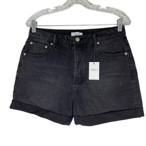 Forever 21 Black Denim Rolled Cuffed 3&quot; Shorts Size 29 Women’s NEW - €14,11 EUR