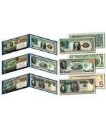 1869 RAINBOW SERIES Currency Notes Designed on Genuine New $1, $2, $5 - ... - £33.05 GBP