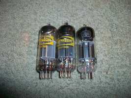 Vintage Lot of 3 12B4A Tubes All Tested Good - $14.84