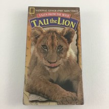 National Geographic Kids Video Tales From The Wild VHS Tape Tau The Lion New  - £21.68 GBP