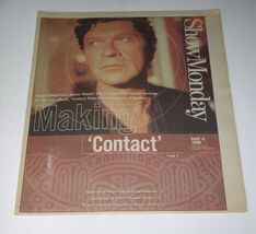Robbie Robertson Show Newspaper Supplement Vintage 1998 Interview Face2Face - $19.99