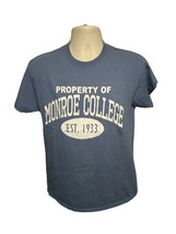 Property of Monroe College est 1933 Adult Medium Gray TShirt - $331.61 MXN