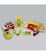 Complete Vintage Fisher Price Little People Play Family Camper Set 992 0... - $133.65