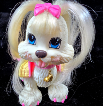 Fisher Price Snap N Style Dog White Shih-Tzu Puppy Ginger Figure Sweater... - $10.40