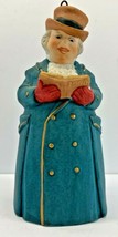 Hallmark Keepsake Ornament Dickens Porcelain Caroler 4.5 in Bell Mr Ashbourne - £10.11 GBP