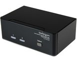 StarTech.com DVI KVM Switch with Audio &amp; USB 2.0 Hub  2-Port USB KVM Sw... - £232.98 GBP