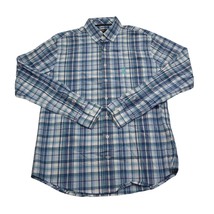 Johnnie- O Shirt Mens S Check Hangin Out Long Sleeve Button Up Surfing - £22.91 GBP