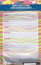 Magnetic Dry Erase Calendar - Weekly Planner - (Full sheet Magnetic) - v4 - £4.80 GBP