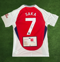24/25 Arsenal Signature Shirt Jersey BUKAYO SAKA SIGNED - COA - $93.89+