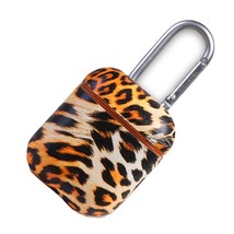 Color: Orange - Habitat Air Pod Protective Cover Case In Leopard Print - $80.49