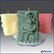 egbhouse, 3D Silicone Candle/plaster/clay Mold – Gyndolyn, Fairy of Snowflakes - £37.36 GBP