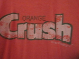 Nwot - Orange Crush Trademark Logo Orange Adult Size L Short Sleeve Tee - £14.22 GBP