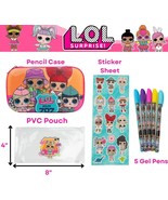 LOL Surprise Pencil Case Set – Gel Pens, Stickers, Pouch | Back to Schoo... - $17.82 CAD