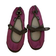 TEVA Sandals Women’s Size  9 Purple Black 4329 Comfort Mary Jane Flats Shoes - £12.73 GBP