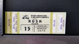 RUSH / GEDDY LEE / NEIL PEART - VINTAGE 04 15, 1981 UNUSED WHOLE CONCERT... - $25.00