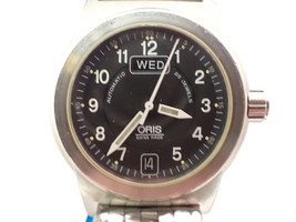 ORIS 7501 Swiss Made All SS Sapphire 25j Automatic Men&#39;s Wristwatch - $688.05