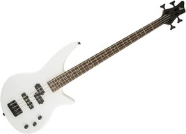 Snow White Is The Jackson Js Series Spectra Bass Js2 Model. - £203.68 GBP