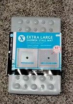 65% MORE COVERAGE! SlipX Solutions Solid White Extra Large Shower Mat (27&quot;) - $27.09 CAD