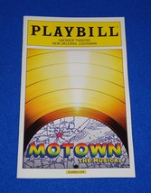 *BRAND NEW* MOTOWN THE MUSICAL PLAYBILL BROADWAY JUKEBOX MUSICAL BERRY G... - £3.98 GBP