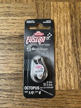 Berkley Fusion Octopus Hook Size 1/0-Brand New-SHIPS Same Business Day - $11.76