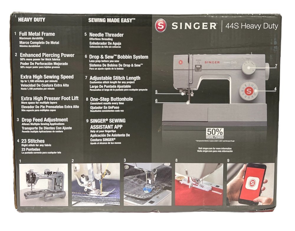 Singer Sewing Machine Classic 44s heavy duty (230059) 377180