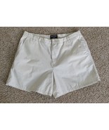 POLO JEANS CO Ralph Lauren Women&#39;s Size 8 Chino Shorts. Cream/Off White. - £12.86 GBP