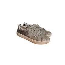 Steve Madden Jrubee Girls Size 3 Sneakers Glitter Sparkle Star Casual - £9.78 GBP