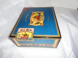 Elie Bleu Alba Blue  Humidor 75 ct NIB Made in France image 8