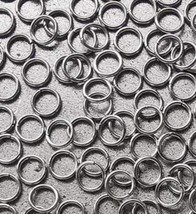 Jump Rings 20 Stainless Steel O Connectors 4mm Jewelry Craft Supply Bulk Lot Set - £3.79 GBP