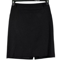 Banana Republic Womens Skirt Black Size 0 Wool Blend Pockets High Waist - £15.73 GBP