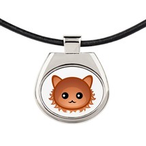 A necklace with a LaPerm. A new collection with the cute Art-Dog cat - £11.52 GBP
