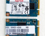 SanDisk 16GB HDD SSD SDSA4DH-016G mSATA SATA II Hard Disk Module Solid - £9.55 GBP