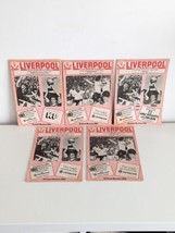 Liverpool FC Football Programmes, Anfield Review Vintage 1980/81 Bundle, Job Lot - £18.04 GBP