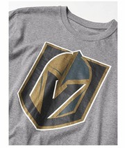 Nhl Vegas Golden Knights Short Sleeve T-SHIRT Grey X-LARGE New - $17.99