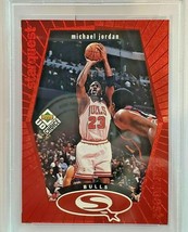 1998-99 Michael Jordan Upper Deck UD Choice Starquest-Red #SQ30 Bulls  - £157.47 GBP
