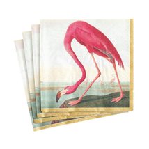 Caspari Audubon Birds Paper Guest Towel Napkins, Four Packs of 15 - £24.68 GBP