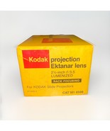 Kodak Projection Ektanar Lens f/ 3.5, 2.5 Inch Box Only - $4.95