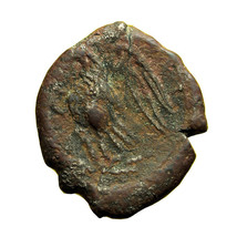 Ancient Greek Coin Hiketas Syracuse Sicily AE16x19mm Apollo / Eagle 01779 - £25.11 GBP