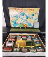 KEYSTONE WOOD BLOCK VILLAGE #718, 16 BUILDINGS + MORE PIECES, 1950&#39;S Vin... - $99.00