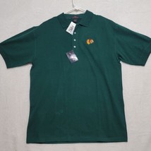 Antigua mens Polo Shirt Large pine Short Sleeve Golf Lightweight Stretch Casual - £27.77 GBP