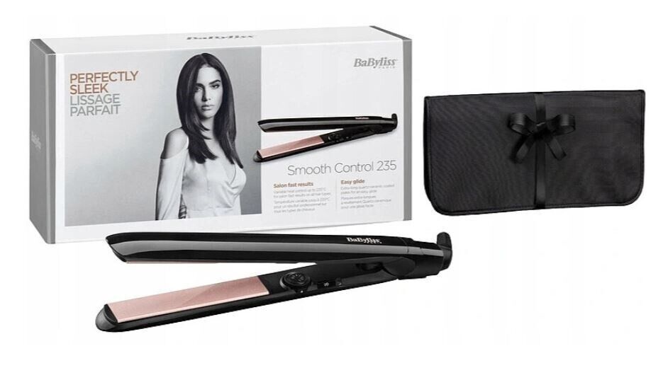 Primary image for Babyliss ST298E Smooth Control 235 Starightener Case Ceramic Perfectly Sleek