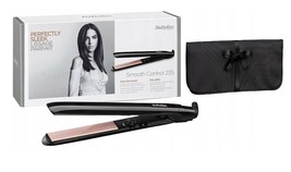 Babyliss ST298E Smooth Control 235 Starightener Case Ceramic Perfectly Sleek - £69.20 GBP