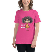 New Women&#39;s Relaxed Tee Shirt Mom&#39;s Day Graphic Print Short Sleeve Crew Neck - £12.26 GBP+