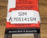 Simplicity 1705141SM Belt OEM NOS Simplicity Murray Snapper - £19.84 GBP