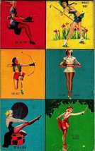 1940s Mutoscope Glamour Girls Pin-Up Card Multi Image Card - £17.89 GBP