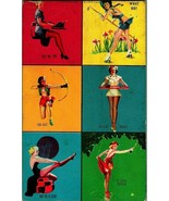 1940s Mutoscope Glamour Girls Pin-Up Card Multi Image Card - £17.87 GBP