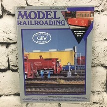 Model Railroading Illustrated Hobby Magazine Vintage June 1992 - £5.44 GBP