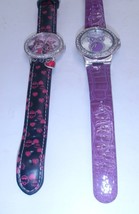 Lot Of 2 Women&#39;s Quartz Watches - Lady Katie &amp; My Heart Belongs To You - £8.63 GBP